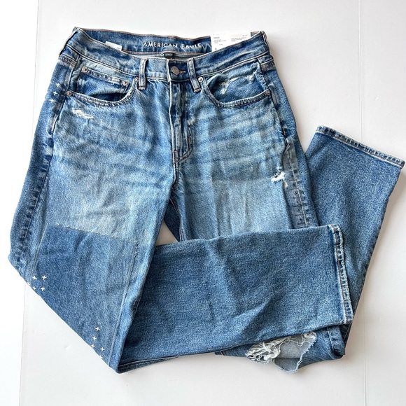 American Eagle Outfitters Denim - 🍒(A460) NWT American Eagle 90’s Straight Jeans. Size: 6